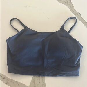 Women's Navy Blue Crop Top